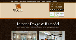 Desktop Screenshot of guchiinteriordesign.com