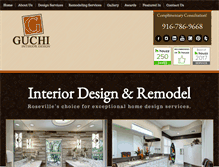 Tablet Screenshot of guchiinteriordesign.com
